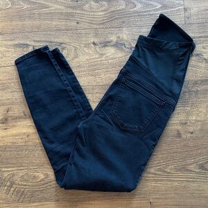 J Crew maternity black jeans, size 27